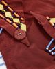 Mignonne Gavigan Mignonne Gavigan Amalia Scarf Necklace Brown Multi One - 5