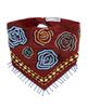 Mignonne Gavigan Mignonne Gavigan Amalia Scarf Necklace Brown Multi One - 6