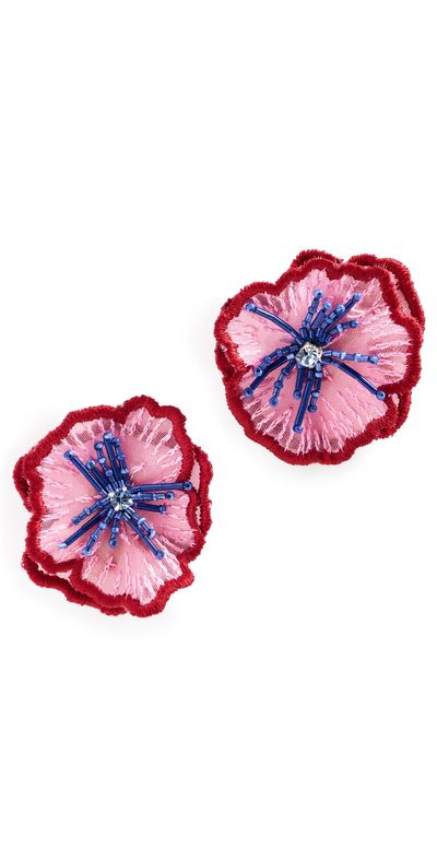 Mignonne Gavigan Mignonne Gavigan Baixa Earrings Magenta One