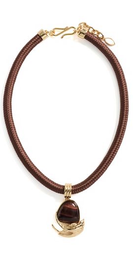 Mignonne Gavigan Mignonne Gavigan Beacon Necklace Brown One