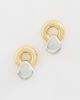 Mignonne Gavigan Mignonne Gavigan Kara Earrings Gold/Silver One - 2