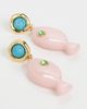 Mignonne Gavigan Mignonne Gavigan Liliana Earrings Pink One - 4