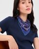 Mignonne Gavigan Mignonne Gavigan Mare Bandana Necklace Blue Multi One - 3