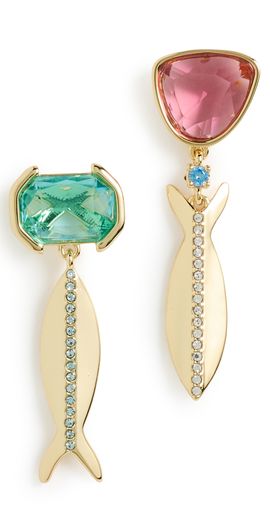 Mignonne Gavigan Mignonne Gavigan Paula Earrings Gold Multi One