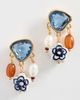 Mignonne Gavigan Mignonne Gavigan Ribeira Earrings Blue Multi One - 2