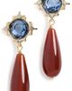Mignonne Gavigan Mignonne Gavigan Via Earrings Blue Multi One - 1