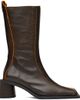 Miista Miista Brown & Orange Bara Boots - 1