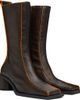 Miista Miista Brown & Orange Bara Boots - 4