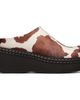 Miista Miista Brown & White Kristi Mule Flats - 1