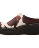 Miista Miista Brown & White Kristi Mule Flats - 3