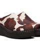 Miista Miista Brown & White Kristi Mule Flats - 4