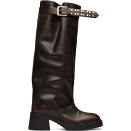 Miista Miista Brown Kristel Tall Boots