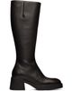 Miista Miista Brown Yumi Tall Boots - 1