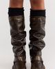Miista Miista Kali Loafer Tall Boots - 2