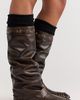 Miista Miista Kali Loafer Tall Boots - 3