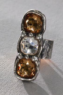 Mikal Winn x Free People Mikal Winn Triple Stone Ring