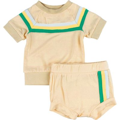 Miki Miette Miki Miette Carlo Stripe Short Sleeve Pullover & Shorts Set