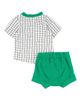 Miki Miette Miki Miette Christopher Stripe Cotton Graphic T-Shirt & Shorts Set - 2