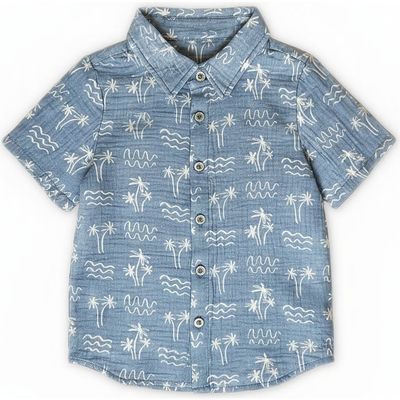 Miki Miette Miki Miette Jerry Cotton Short Sleeve Buttondown