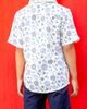 Miki Miette Miki Miette Kids' Jerry Racket Print Short Sleeve Cotton Button-Up Shirt - 5
