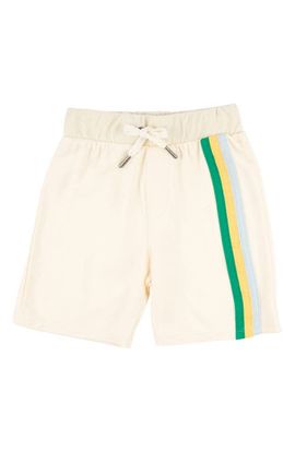 Miki Miette Miki Miette Kids' Rusty Accent Stripe French Terry Shorts