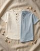 Miki Miette Miki Miette Pauli Cotton Blend Short Sleeve Henley - 5