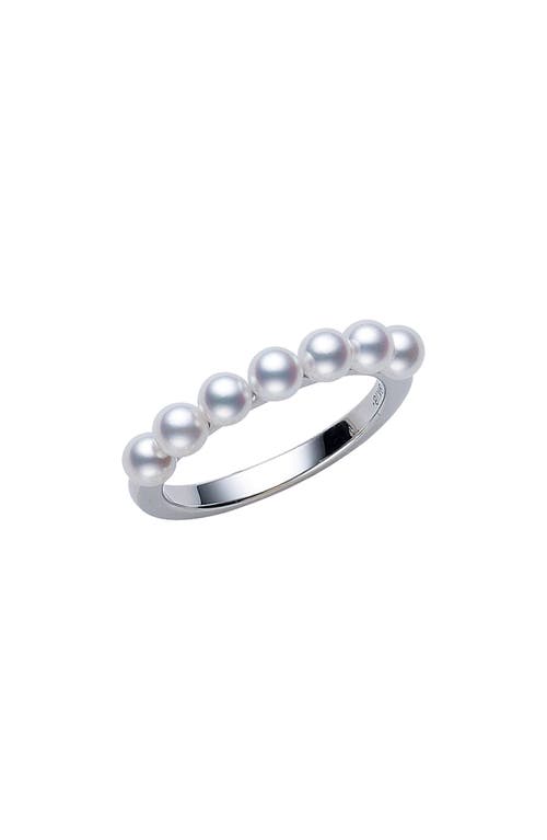 Mikimoto Mikimoto Akoya Pearl Cluster Ring