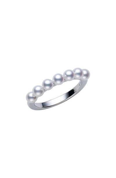 Mikimoto Mikimoto Akoya Pearl Cluster Ring