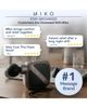 Miko Miko Pulse Go Portable Massage Gun with Adjustable Intensity and Interchangeable Heads for Targeted Muscle Relief - 3