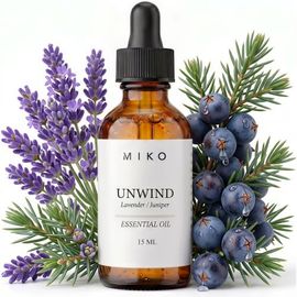 MIKO MIKO Unwind Essential Oil with Lavender & Juniper 100% Organic 15ml