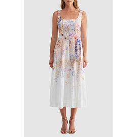 Mila Mae - Lace Chevron Stripe Long Sleeve Maxi Dress Mila Mae - Lace Chevron Stripe Long Sleeve Maxi Dress