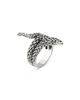 Milanesi And Co Milanesi And Co Men's Sterling Silver Scaled Snake Coil Ring - 2