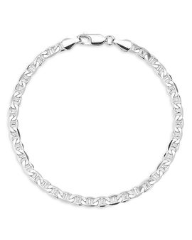 Milanesi And Co Milanesi And Co Sterling Silver 4mm Mariner Link Chain Bracelet