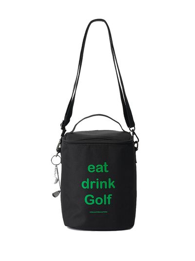 miles and miles and miles Golf Tote Storage Bag - Black
