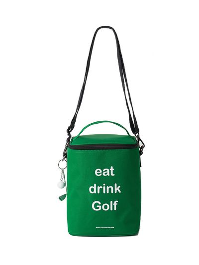 miles and miles and miles Golf Tote Storage Bag - Miles Green