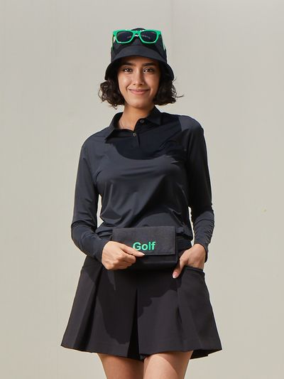 miles and miles and miles Pleats Pants Skirt_Black
