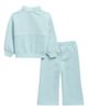 miles miles Aqua Track Half Zip Pullover & Sweatpants - 2