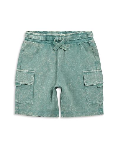 Miles The Label Miles The Label Boys' Acid Wash Cargo Shorts