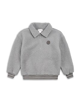 Miles The Label Miles The Label Boys' Sherpa Half Zip Sweatshirt