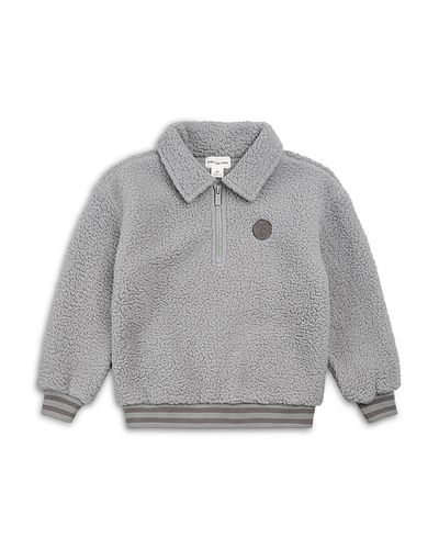 Miles The Label Miles The Label Boys' Sherpa Half Zip Sweatshirt
