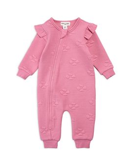 Miles The Label Miles The Label Girls' Floral French Terry Jumpsuit