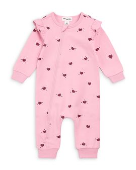 Miles The Label Miles The Label Girls' Hearts Print Playsuit