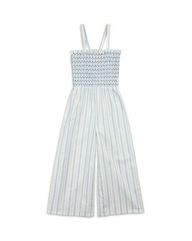 Miles The Label Miles The Label Girls' Striped Long Tank Jumpsuit