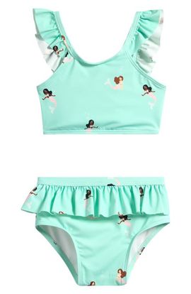 MILES THE LABEL MILES THE LABEL Ruffle Two-Piece Swimsuit