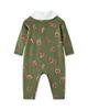 Milkbarn Milkbarn Cotton Stretch Collar Long Sleeve Jumpsuit - 2