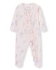 Milkbarn Milkbarn Cotton Stretch Ruffle Footed Romper - 1