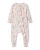Milkbarn Milkbarn Cotton Stretch Zipper Footed Romper - 1
