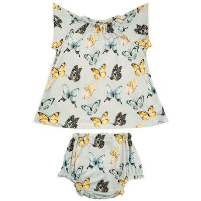 Milkbarn Milkbarn Dress and Bloomer Set
