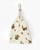 Milkbarn Milkbarn Luxe Stretch Newborn Gown and Hat Set - 4