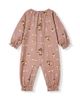 Milkbarn Milkbarn Organic Corduroy Ruffle Snap Jumper - 2